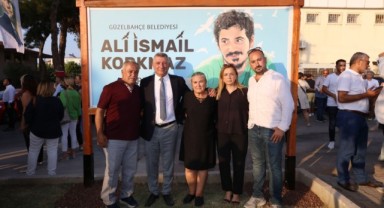 Ali İsmail Korkmaz Parkı Güzelbahçe’de Açıldı