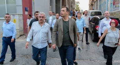 Başkan Eşki güneşi Erzene Mahallesi'nde karşıladı