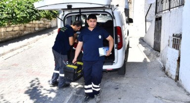 Büyükşehir’in evde tamir ekipleri sahada