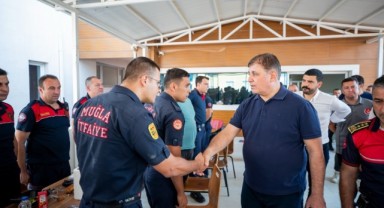 Büyükşehir’in Sosyal Tesisleri yangın mağdurları ile şehir dışından gelen itfaiyecileri ağırlıyor