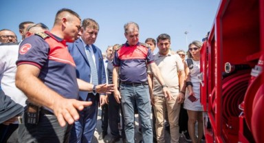 Büyükşehir orman köylerine 40 yangın söndürme tankeri dağıttı