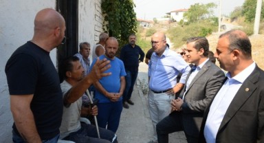 CHP Heyeti Karşıyaka’da Yangın Bölgesinde