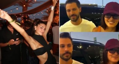 Hande Erçel ve Hakan Sabancı yine tatile gitti