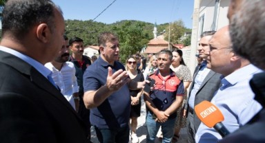 İtfaiye ekipleri Yamanlar Köyü'ne konuşlandırıldı