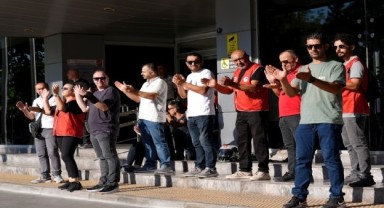 Karşıyaka Belediyesi önü eylem alanı!