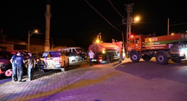 Manisa Büyükşehir Tüm Birimleriyle Yangın Bölgesinde