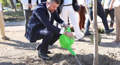 Buca'da Cumhuriyet’in 101. yılı anısına 101 ağaç
