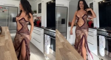 Deliyim meliyim ama ne karıyım di mi. Kısmetse Olur Sibel'den dekolteli kıvrak dans