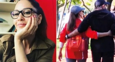 Evrim Alasya'dan sevgilisini soran muhabire şoke eden tavır