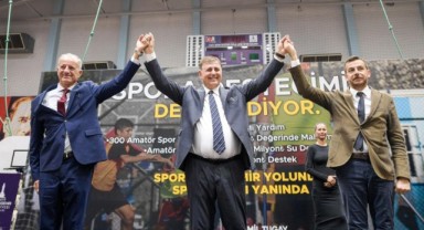 İzmir Büyükşehir’den amatör spor kulüplerine 22 milyon liralık can suyu