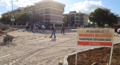 Menderes’te Yollar Yenileniyor