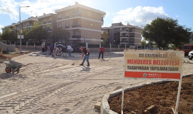 Menderes’te Yollar Yenileniyor