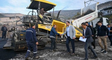Bornova’da yol çalışmaları tam gaz devam ediyor