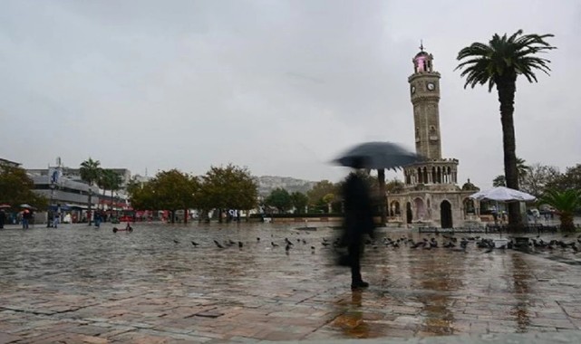 İzmir'e yağış uyarısı