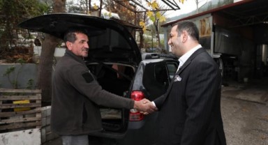 Başkan Uzun’dan Küçük Sanayi’de esnaf ziyareti