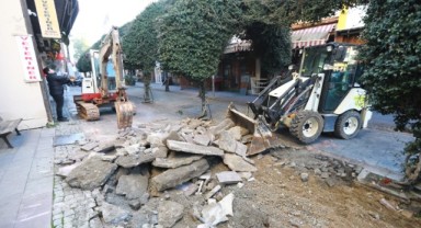 Çarşıda değişim zamanı: Efes Selçuk’ta doğal gaz ve altyapı çalışmaları başladı