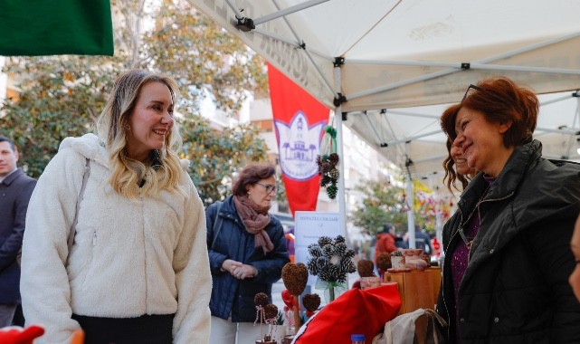 Konak’ın yılbaşı kermesinde kadın emeği vurgusu