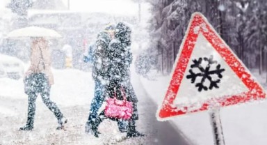 Meteoroloji'den Sarı ve Turuncu Kodlu Alarm