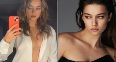 Afra Saraçoğlu'nun paylaşımını görenler çıplak sandı!