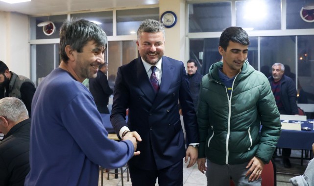 Başkan Görkem Duman mahalle ziyaretlerini sürdürüyor