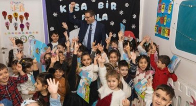 Başkan Yiğit miniklerin sevincine ortak oldu