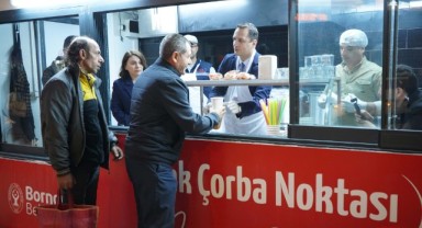 Bornova Belediyesi'nden güne sıcak bir başlangıç