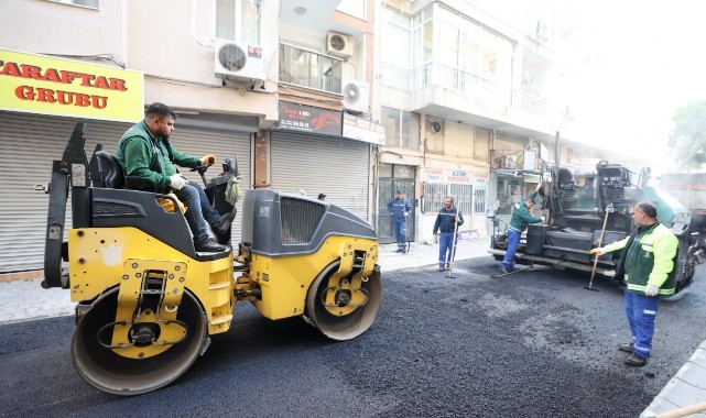 Konak'ta asfalt seferberliği