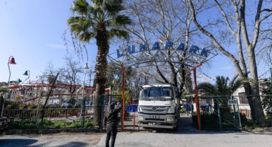 Kültürpark’ta lunaparkın yerine yeşil alan