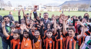 Sponsorluk Büyükşehir’den santra Başkan Tugay’dan