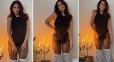 Ünlü türkücü Mahmut Tuncer'in kızı Gizem Tuncer sosyal medyayı salladı