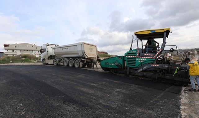 Urla’da Yol Yenileme Çalışmaları Başladı