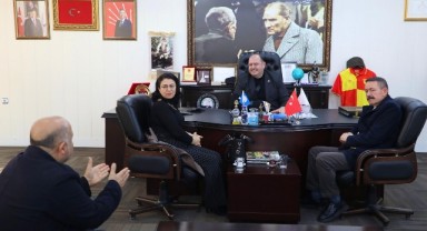 Alevilerden Başkan Çiçek’e Teşekkür Ziyareti