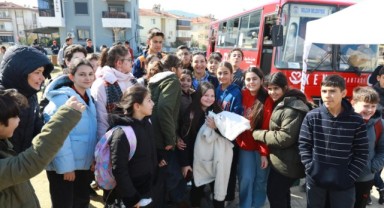 Efes Selçuk’ta öğrenciler mutlu başkan mutlu