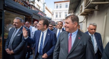 Başkan Tugay'dan İmamoğlu'na ziyaret: İzmir’e sevgilerini iletti