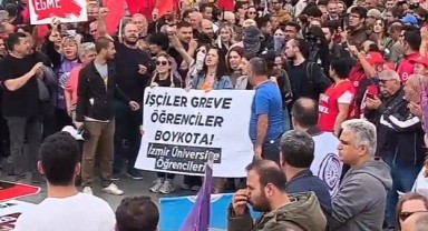 DİSK'ten İzmir'de iş bırakma eylemi