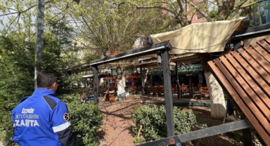 İzmir Büyükşehir Belediyesi kamusal alanların işgaline son veriyor