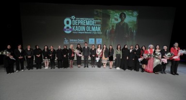 Kadın dayanışmasıyla ‘Deprem’de Kadın Olmak’ temalı etkinlik düzenlendi