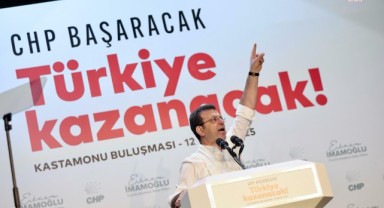 Kastamonu'da salon verilmeyen İmamoğlu pazarda konuştu: 'Pazarı kurduk, oyunu da bozacağız'