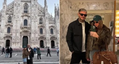 Mauro Icardi ve China Suárez’den Milano kaçamağı