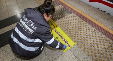 Narlıdere'den İzmir Metro'da Güçlü Mesaj: #Çizgiyigeçmeyin