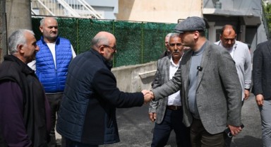 Başkan Ömer Eşki çalışmaları yerinde inceledi