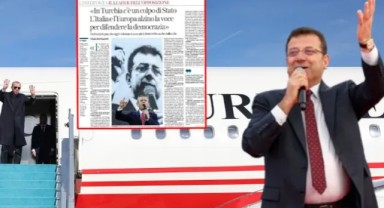Erdoğan'ı İtalya'da bu manşet karşılayacak: 'İmamoğlu, Erdoğan'ı hapisten de yener'