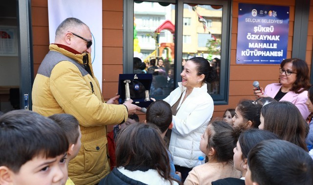Her Mahalleye Kütüphane Projesi Büyüyor: Şükrü Özkaynak Kütüphanesi ve Direniş Parkı açıldı
