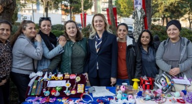 Konak’tan üreten kadınlara destek