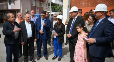 Başkan Eşki ve Milletvekili Arslan sahada