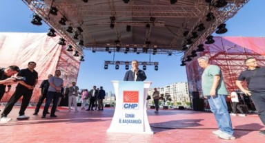 Başkan Tugay, Gündoğdu'daki hazırlıkları inceledi; Miting tarihe geçecek!