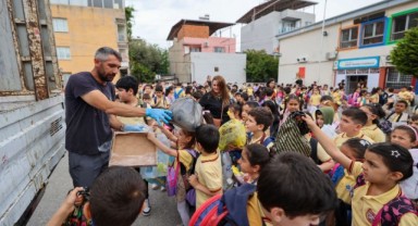Buca’da çocuklar sıfır atık konusunda bilinçlendiriliyor