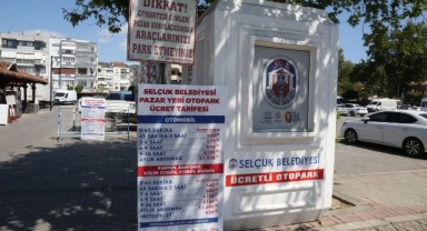 Efes Selçuk’ta Pazar Yeri Otoparkında Hem Ücretsiz Süre Arttı Hem Abonmanlık Başladı