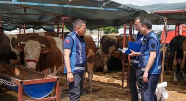 Gaziemir’de kurban satış yerlerinde sıkı denetim