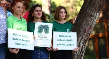 Balçova’dan “Ormanları koruyalım” çağrısı